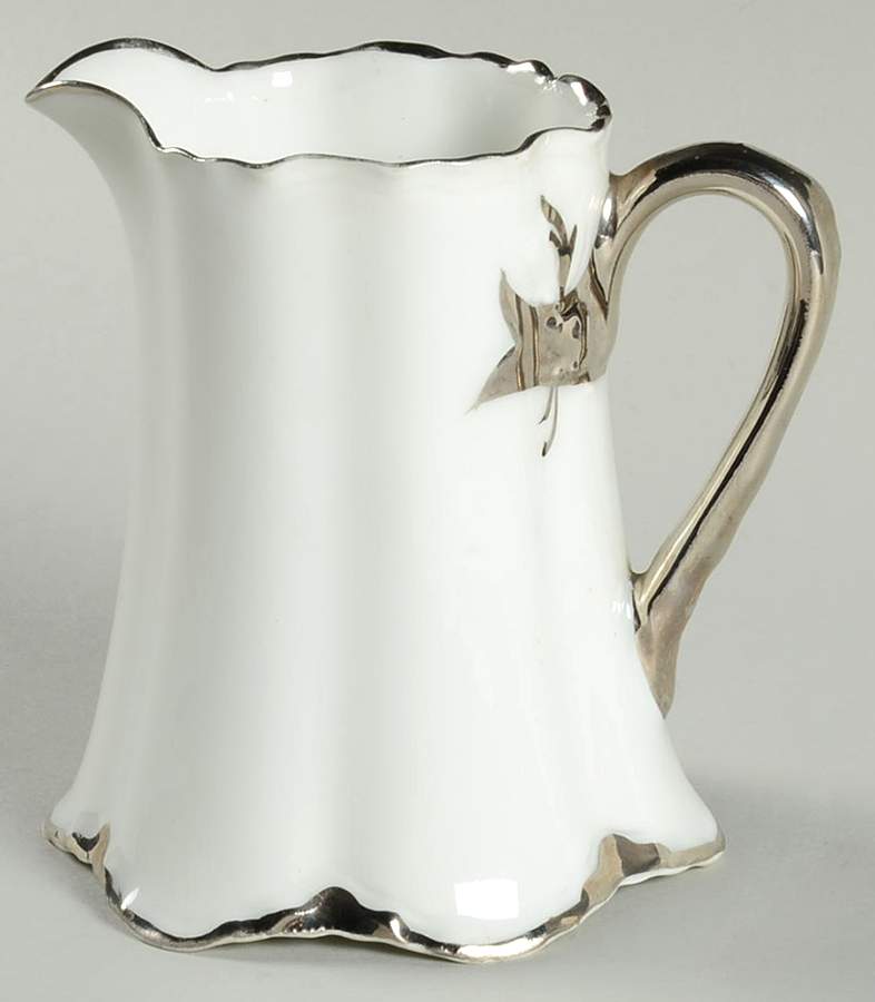 Platinum White Creamer by Hutschenreuther-1