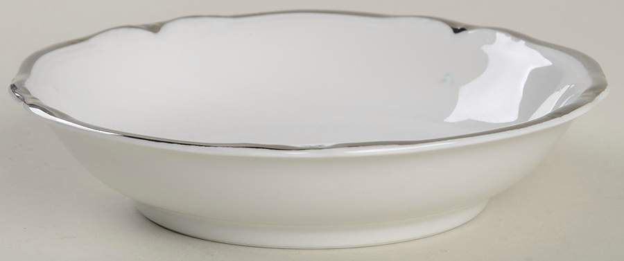 Baroque Platinum Fruit/Dessert (Sauce) Bowl by Hutschenreuther-1