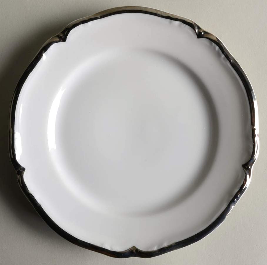 Baroque Platinum Bread & Butter Plate by Hutschenreuther-1