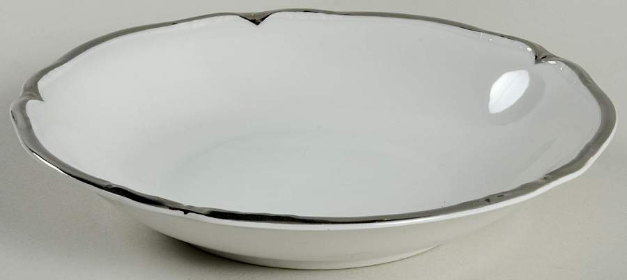 Baroque Platinum Coupe Soup Bowl by Hutschenreuther-1