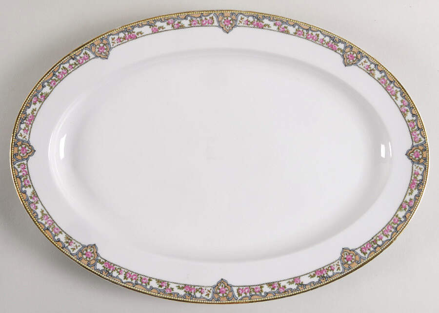 Portland 15" Oval Serving Platter by Hutschenreuther-1