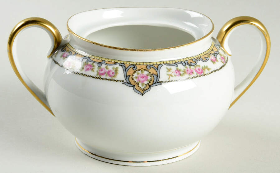 Portland Sugar Bowl No Lid by Hutschenreuther-1
