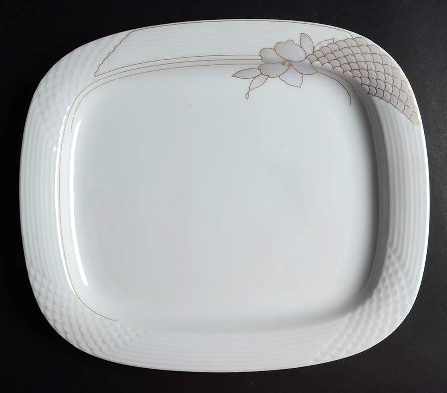 Portofino 13" Oval Serving Platter by Hutschenreuther-1