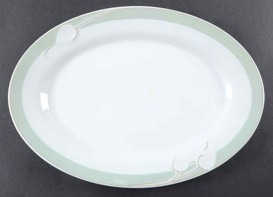 Printemps 13" Oval Serving Platter by Hutschenreuther-1