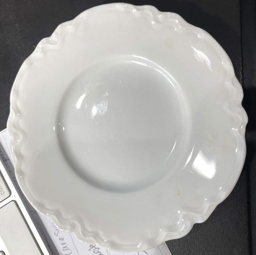 Racine (All White) Saucer for Flat Cup by Hutschenreuther-1