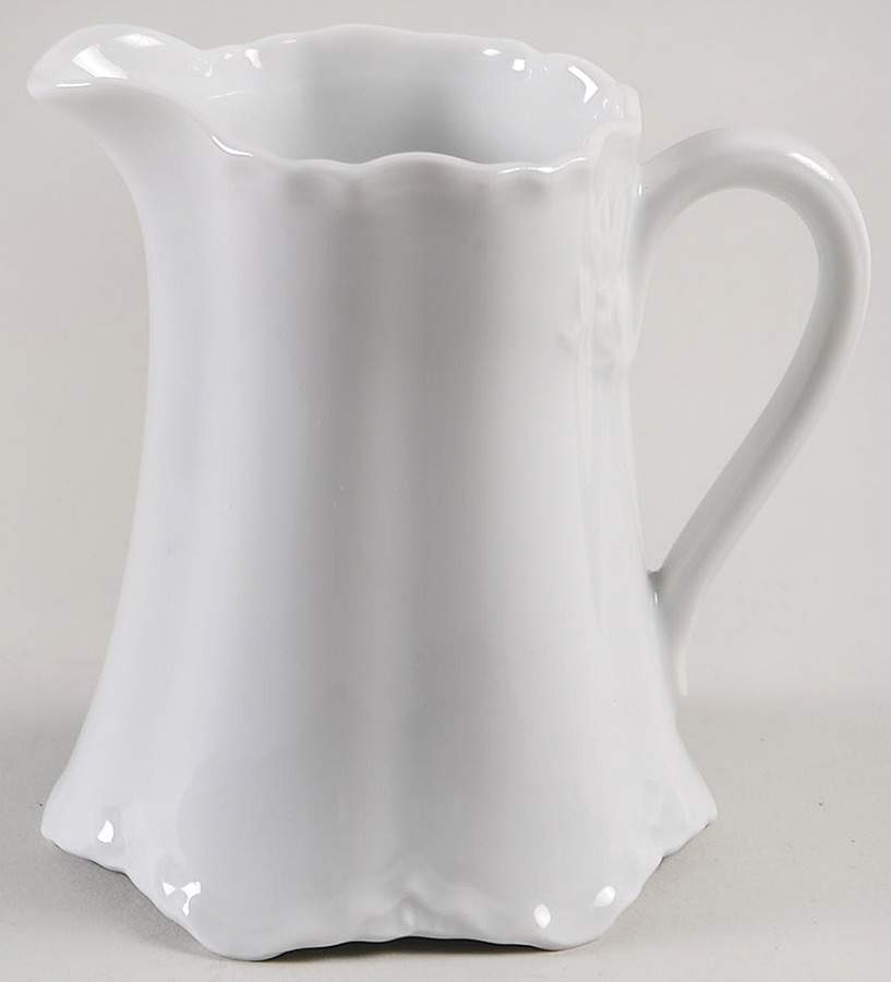 Racine (All White) Creamer by Hutschenreuther-1
