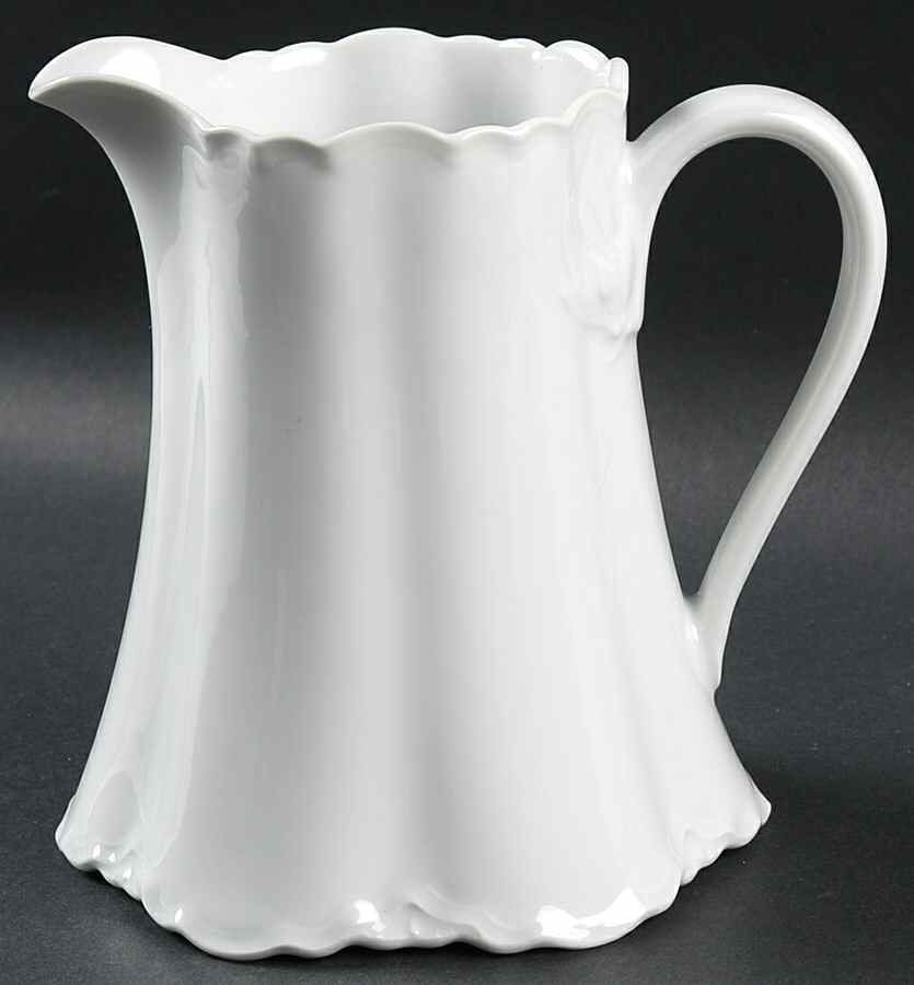Racine (All White) 32 Oz Pitcher by Hutschenreuther-1