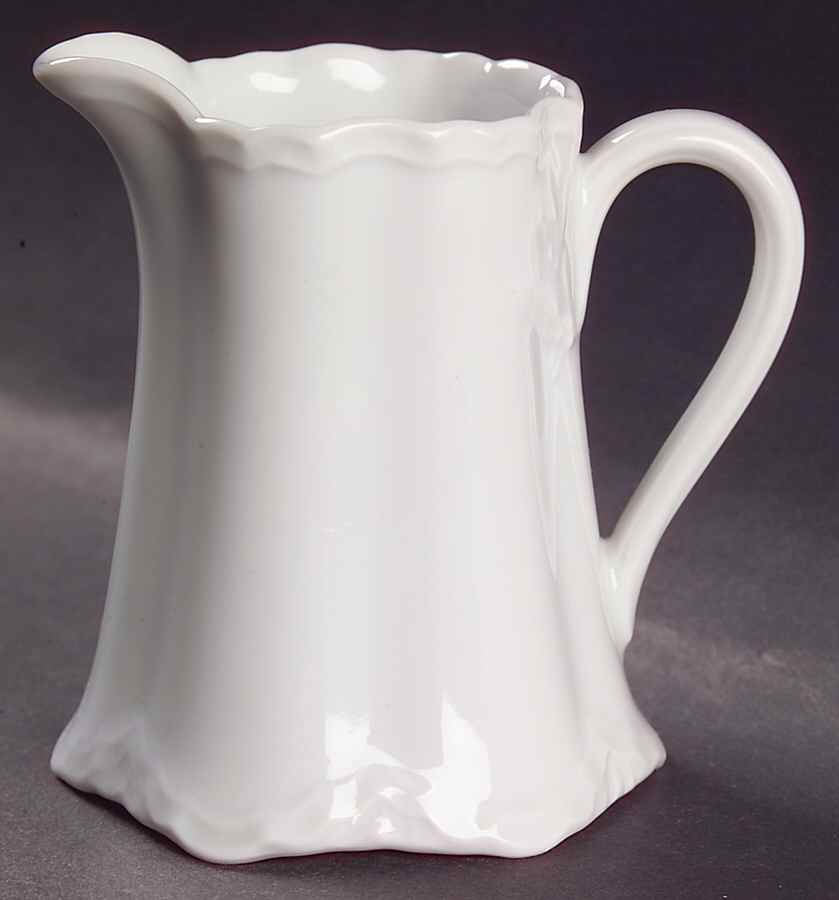Racine (All White) Mini Creamer by Hutschenreuther-1