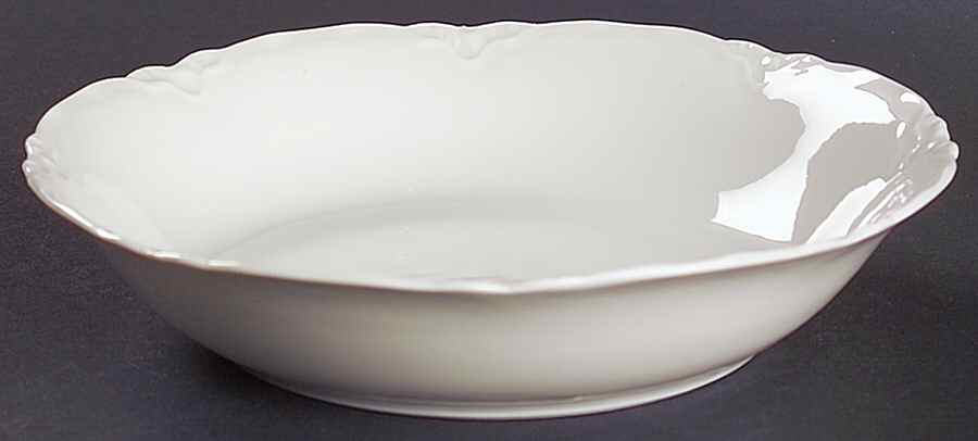 Racine (All White) Coupe Cereal Bowl by Hutschenreuther-1