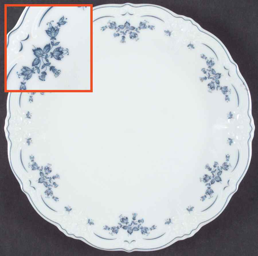 Rebecca Salad/Dessert Plate by Hutschenreuther-1