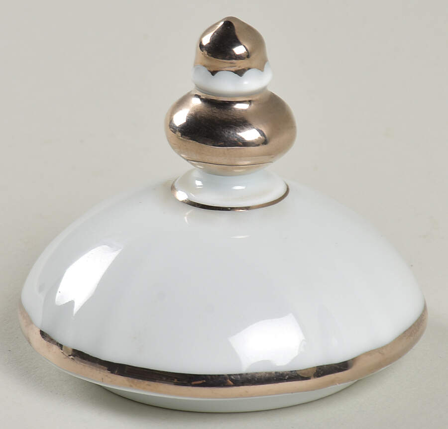 Revere (White) Lid for Sugar Bowl by Hutschenreuther-1