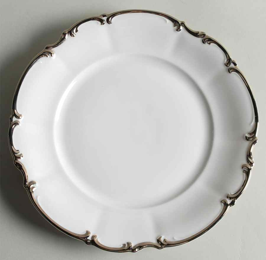 Revere (White) Luncheon Plate by Hutschenreuther-1