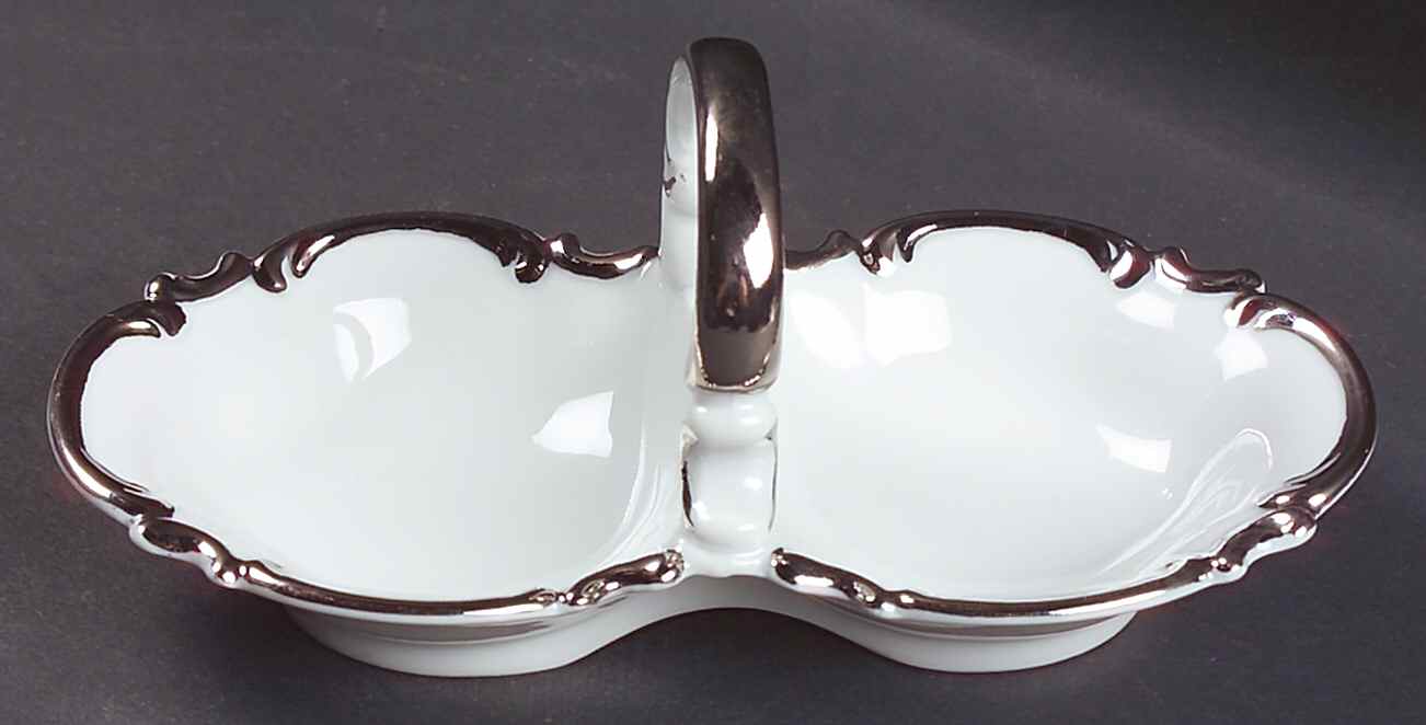 Revere (White) Double Salt Dip by Hutschenreuther-1