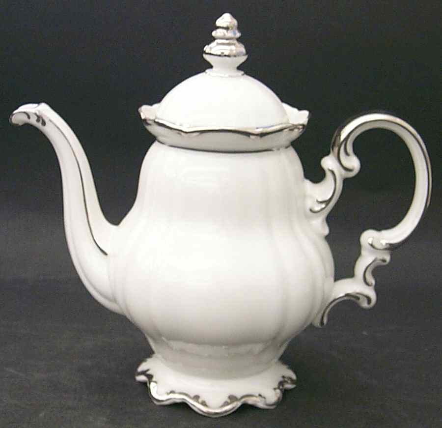 Revere (White) Mini Coffee Pot & Lid by Hutschenreuther-1