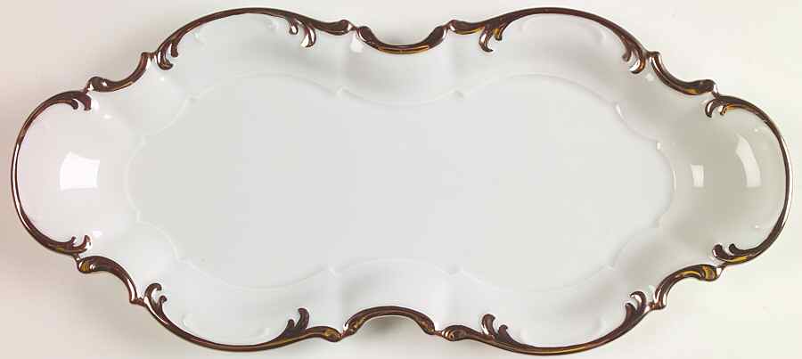 Revere (White) Tray for Creamer & Sugar with Lid by Hutschenreuther-1