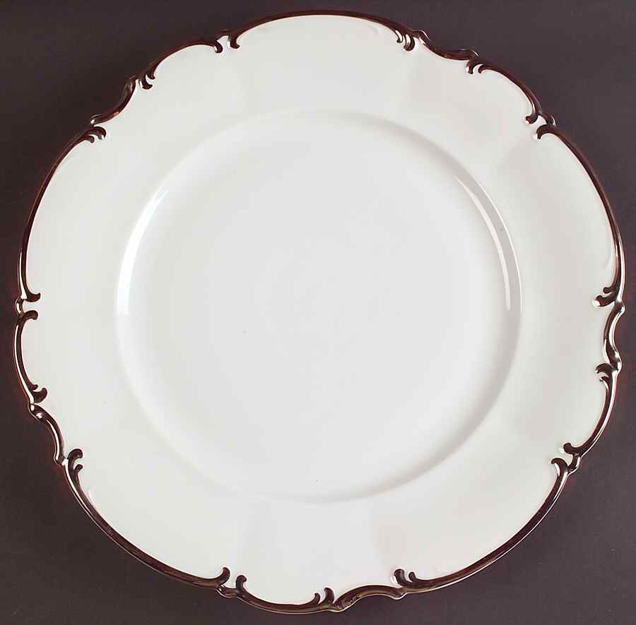 Revere (White) 12" Chop Plate (Round Platter) by Hutschenreuther-1