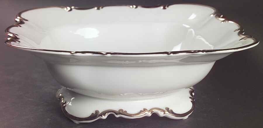 Revere (White) 10" Square Vegetable Bowl by Hutschenreuther-1