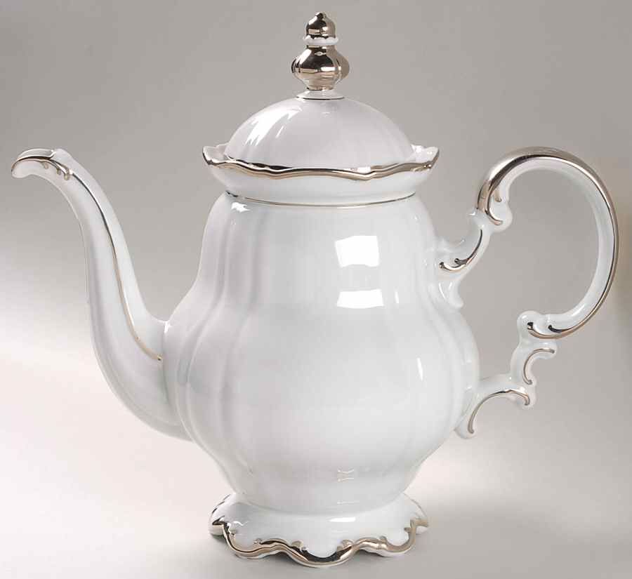 Revere (White) Coffee Pot & Lid by Hutschenreuther-1