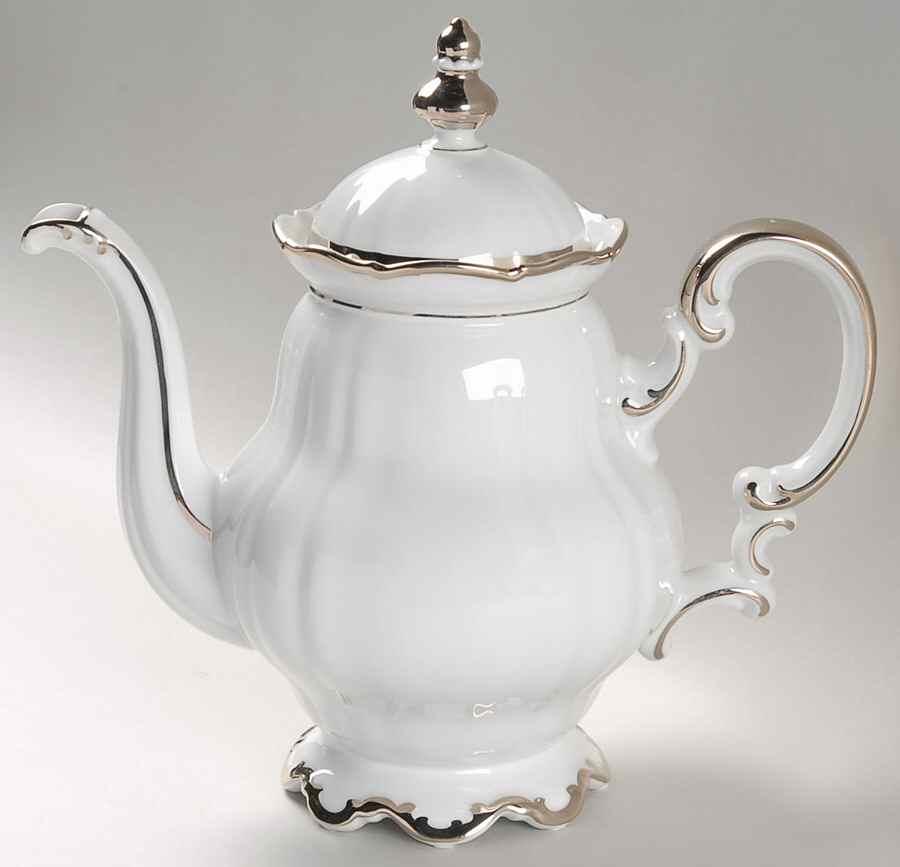 Revere (White) Small Coffee Pot & Lid by Hutschenreuther-1