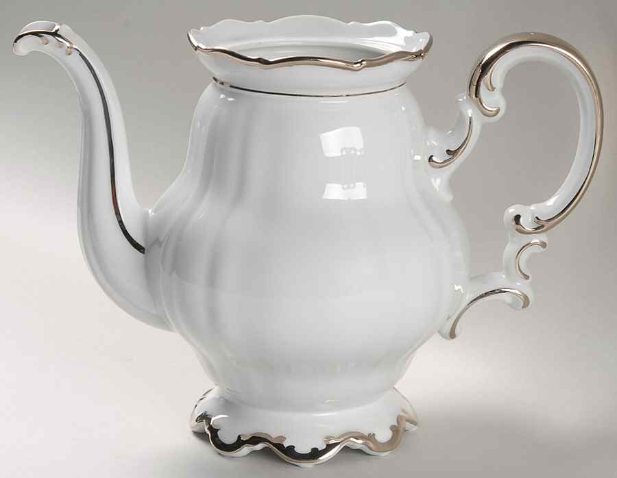 Revere (White) Small Coffee Pot No Lid by Hutschenreuther-1