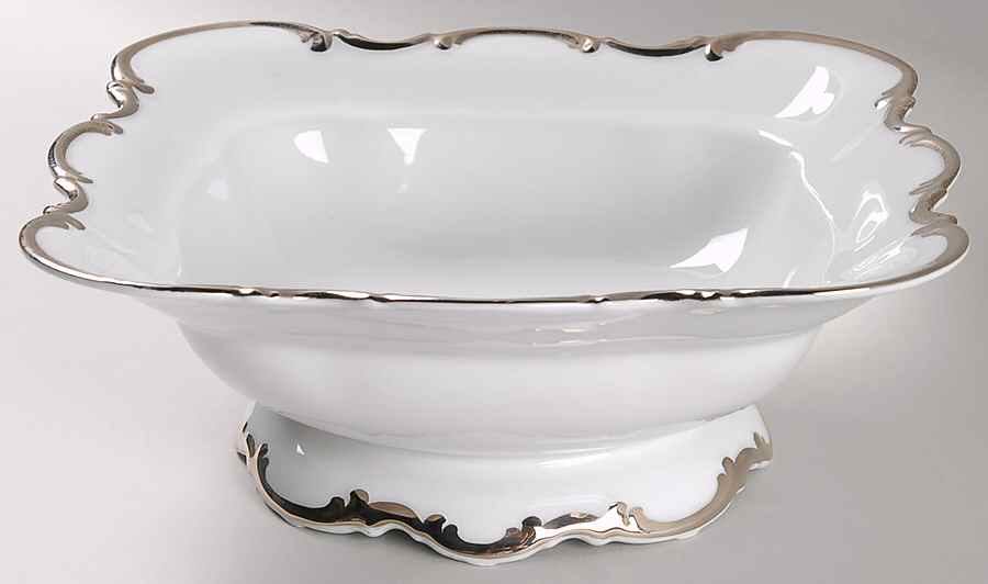 Revere (White) 9" Square Vegetable Bowl by Hutschenreuther-1