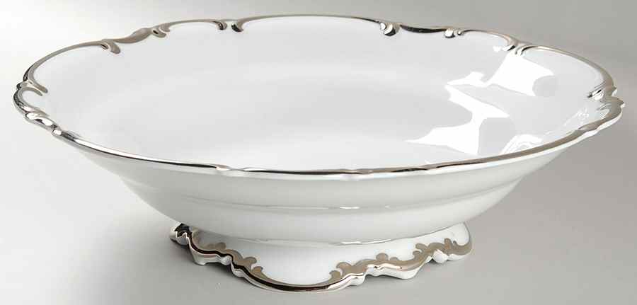 Revere (White) 10" Round Vegetable Bowl by Hutschenreuther-1