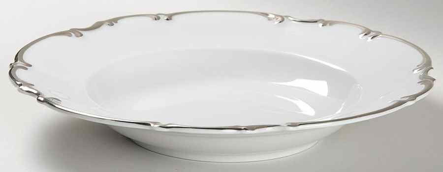 Revere (White) Rim Soup Bowl by Hutschenreuther-1