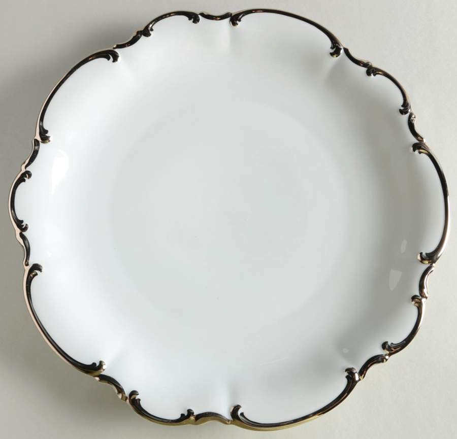 Revere (White) 13" Round Torte Plate by Hutschenreuther-1