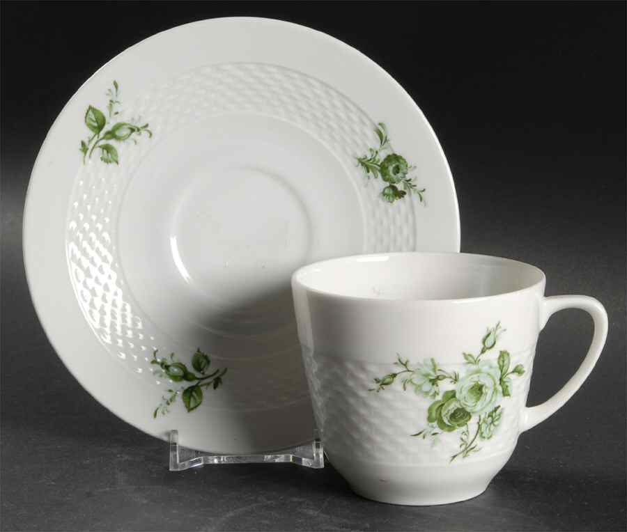 Reverie Flat Cup & Saucer Set by Hutschenreuther-1