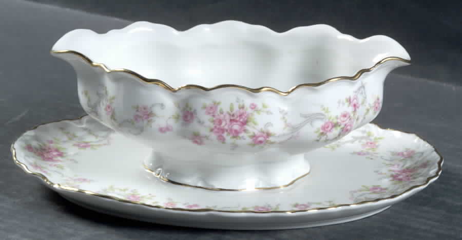 Richelieu Gravy Boat with Attached Underplate by Hutschenreuther-1