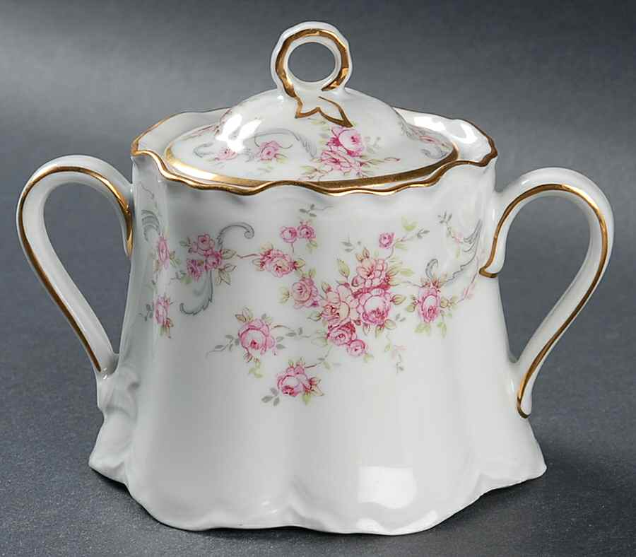 Richelieu Sugar Bowl & Lid by Hutschenreuther-1