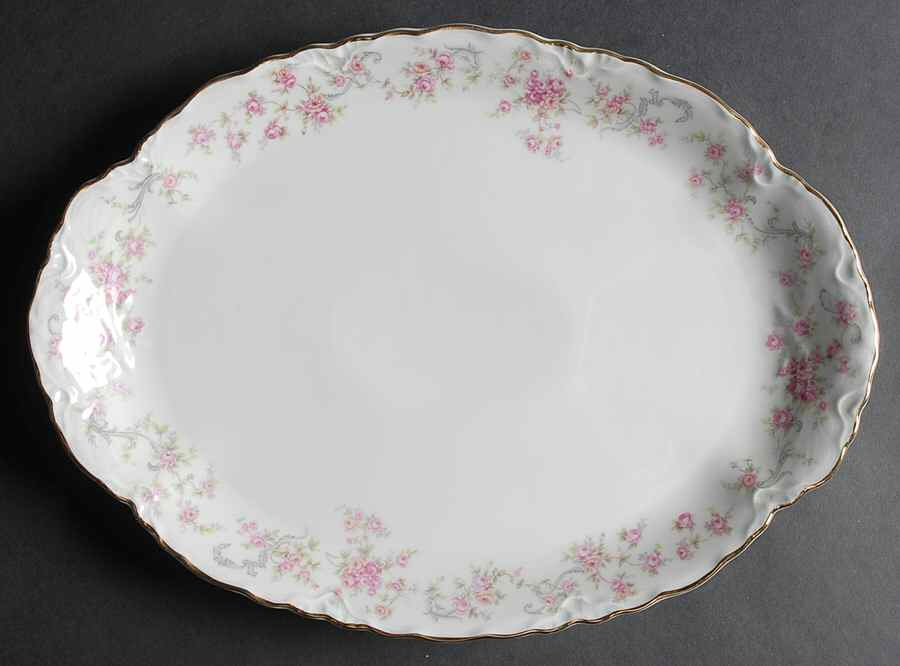 Richelieu 12" Oval Serving Platter by Hutschenreuther-1