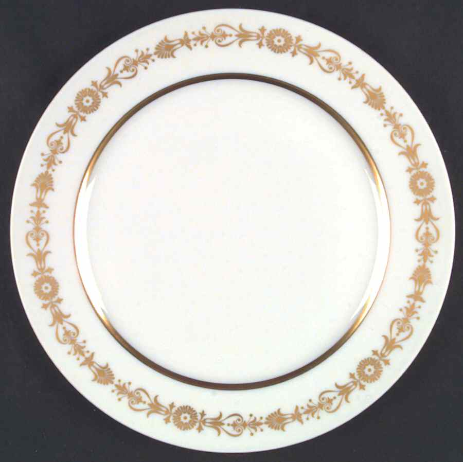 Roman Gold Dinner Plate by Hutschenreuther-1