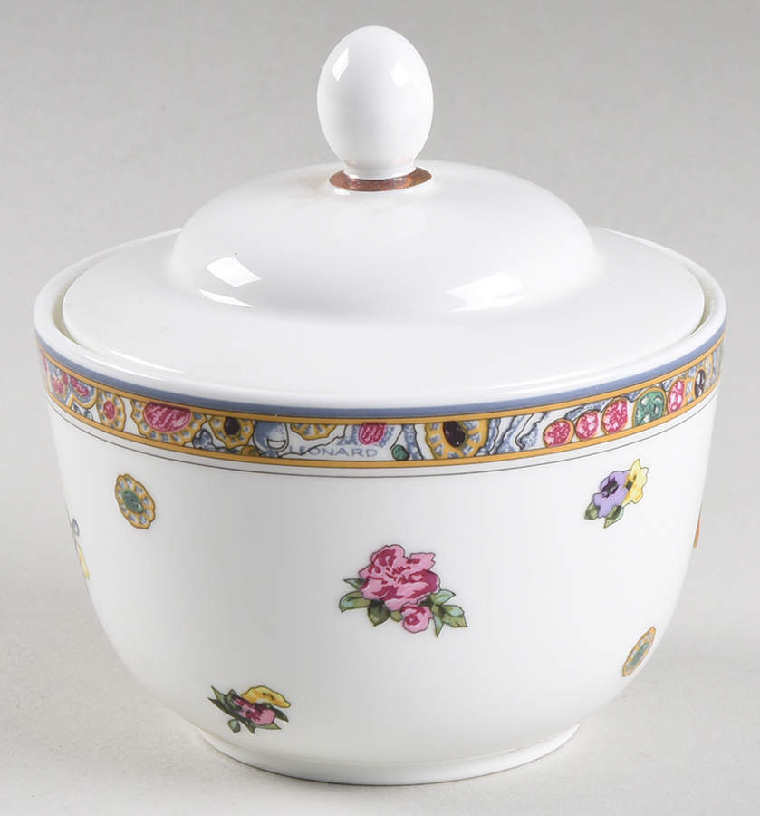 Rubis Sugar Bowl & Lid by Hutschenreuther-1
