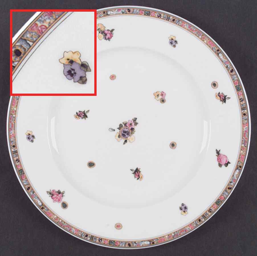 Rubis Dinner Plate by Hutschenreuther-1