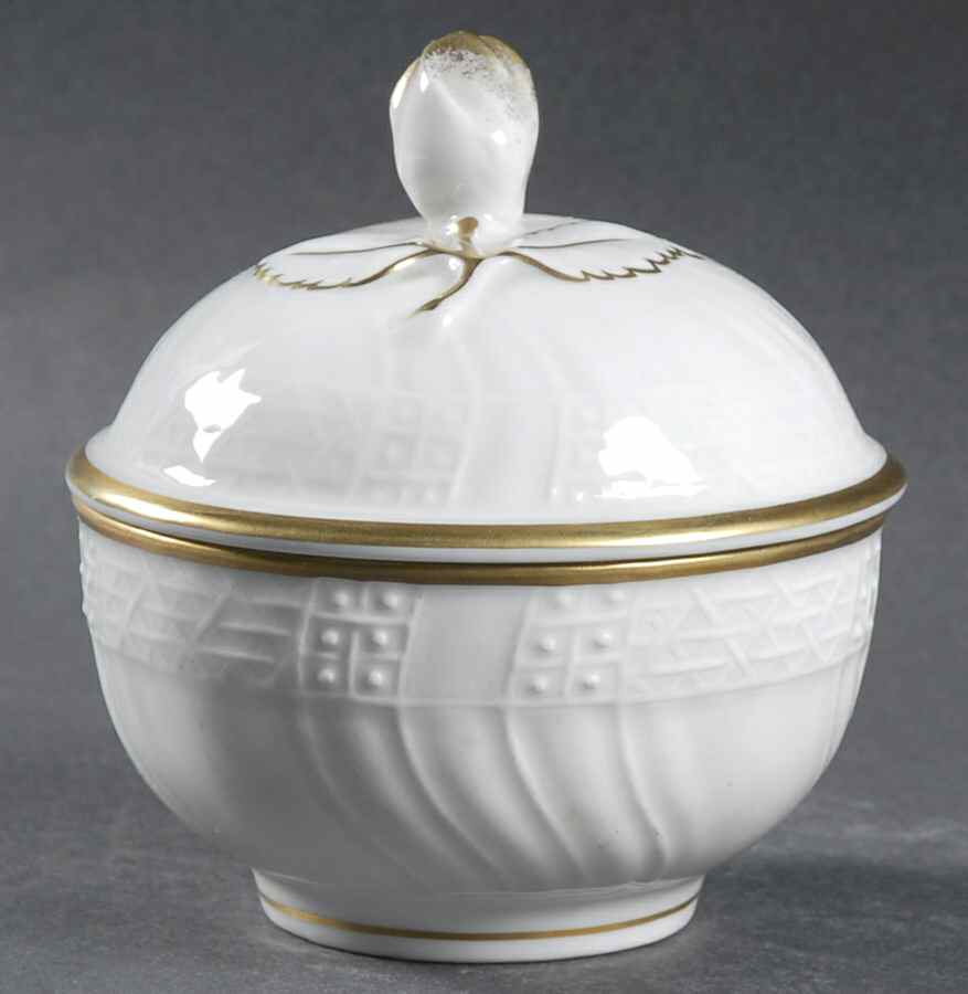 Salzburg Sugar Bowl & Lid by Hutschenreuther-1