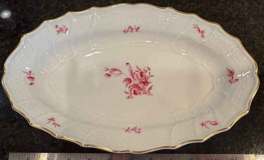 Sanssouci 12" Oval Serving Platter by Hutschenreuther-1