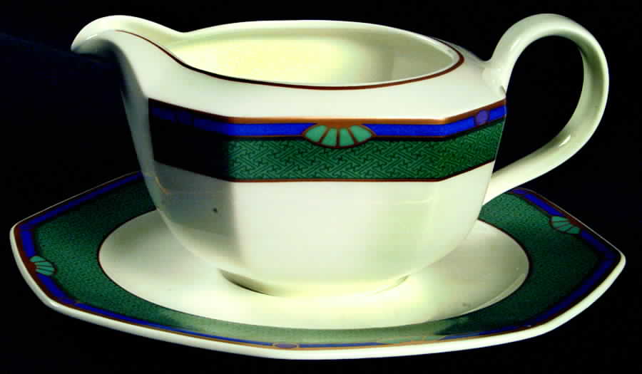 Savona Gravy Boat & Underplate by Hutschenreuther-1