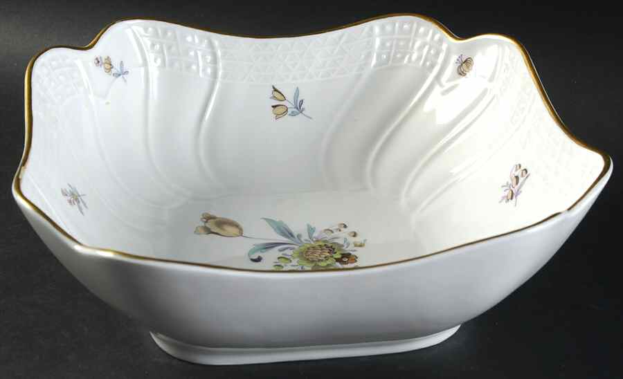 Saxony 9" Square Vegetable Bowl by Hutschenreuther-1