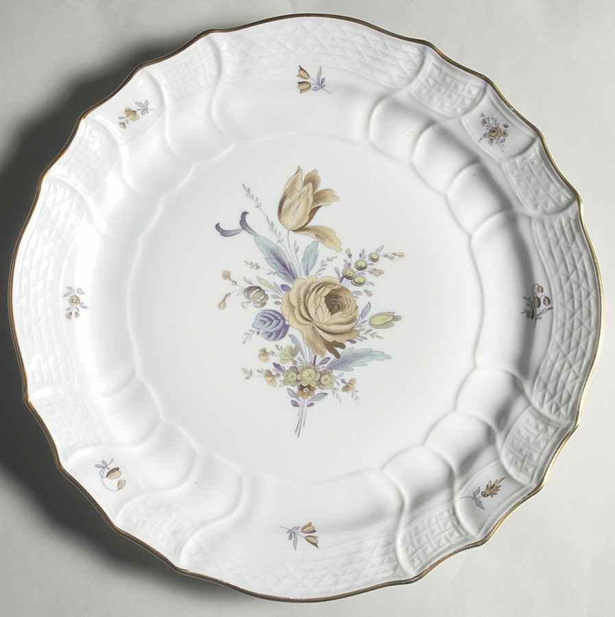 Saxony 12" Chop Plate (Round Platter) by Hutschenreuther-1