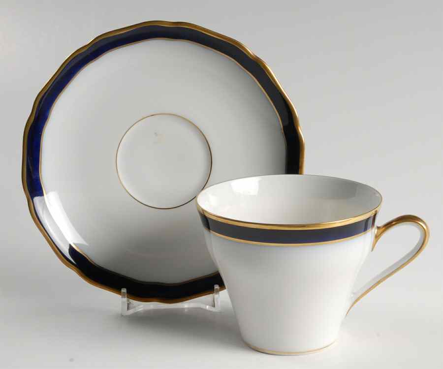 Scarborough Flat Cup & Saucer Set by Hutschenreuther-1