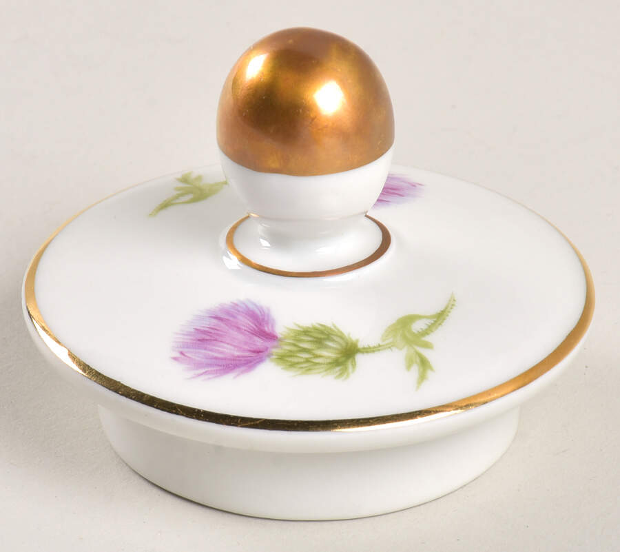 Scotch Thistle Lid for Coffee Pot by Hutschenreuther-1