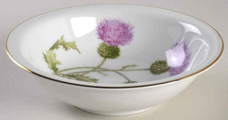 Scotch Thistle Coupe Cereal Bowl by Hutschenreuther-1