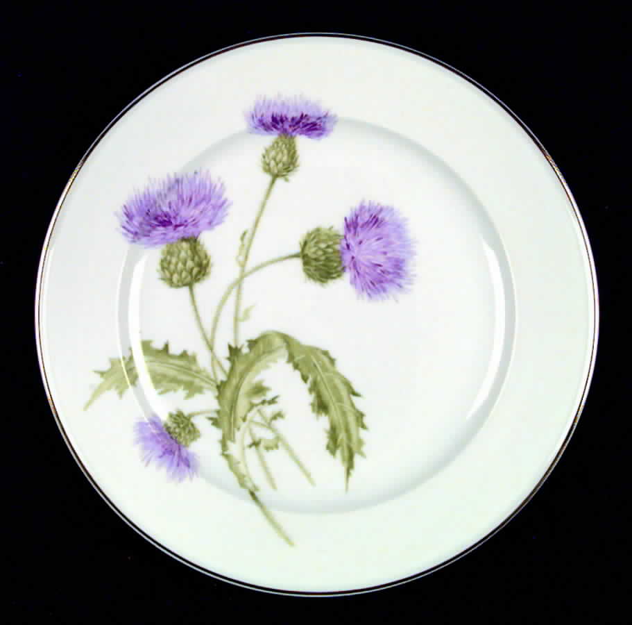Scotch Thistle Dinner Plate by Hutschenreuther-1
