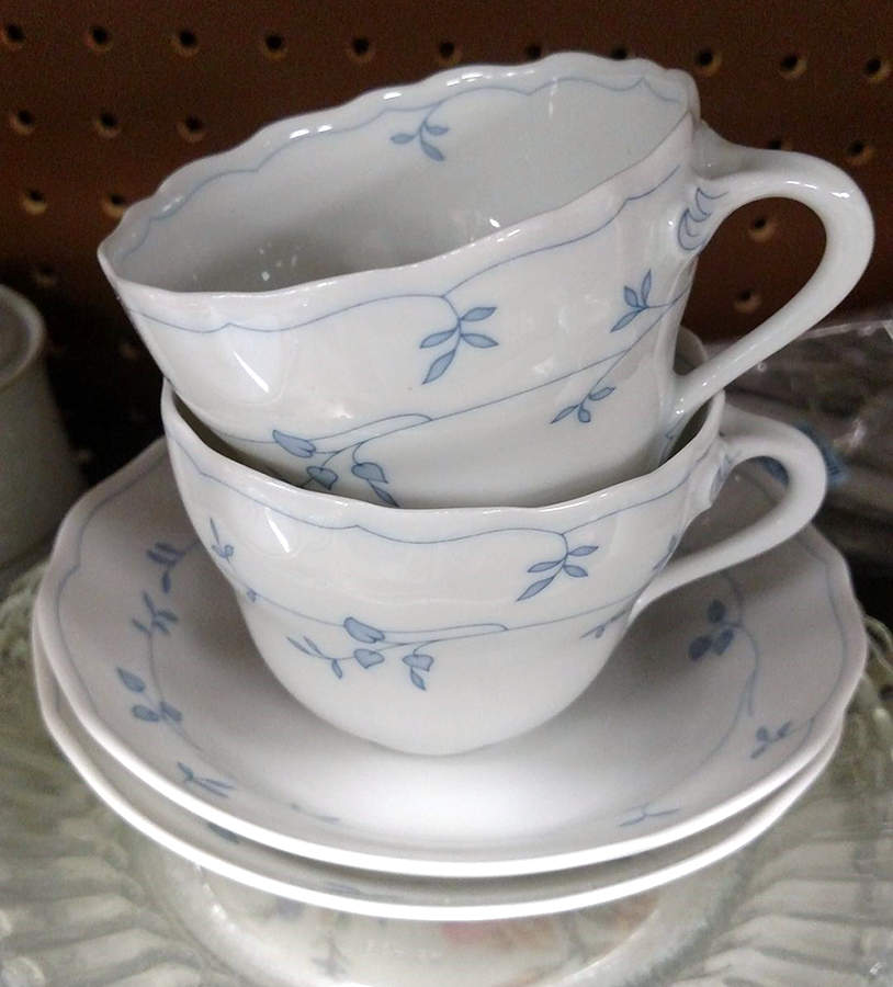 Seehof Flat Cup & Saucer Set by Hutschenreuther-1
