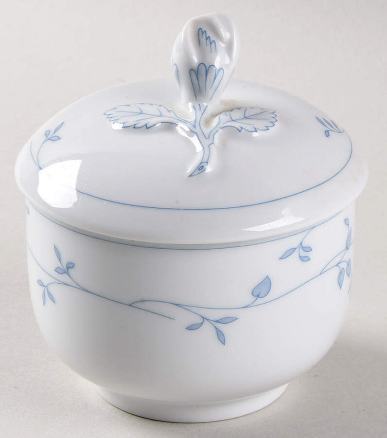 Seehof Sugar Bowl & Lid by Hutschenreuther-1