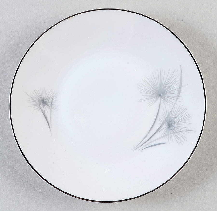 Sea Isle (Coupe, Platinum) Bread & Butter Plate by Hutschenreuther-1
