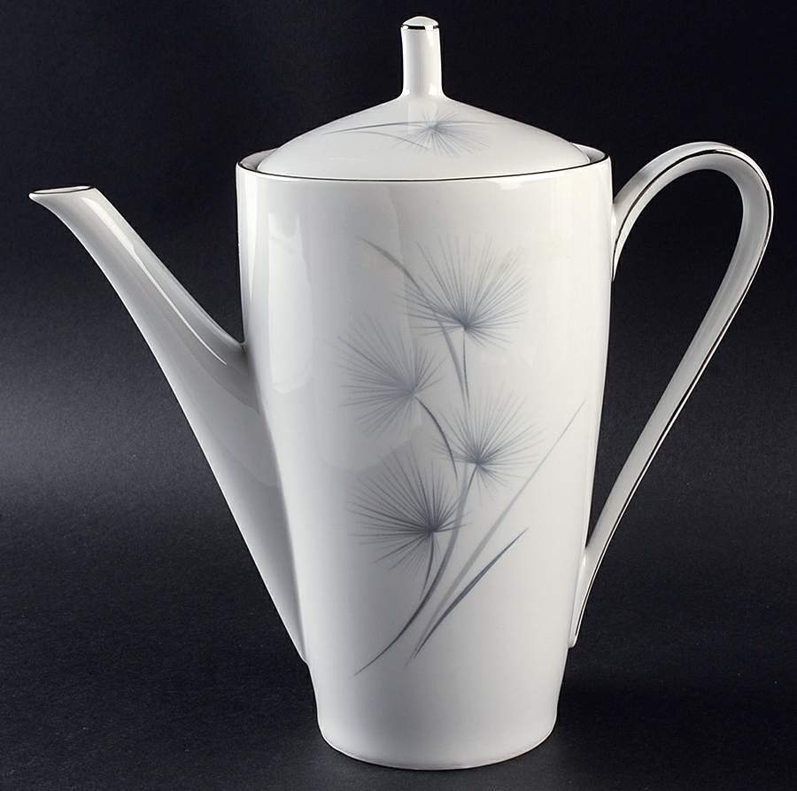 Sea Isle (Rim, Platinum) Coffee Pot & Lid by Hutschenreuther-1