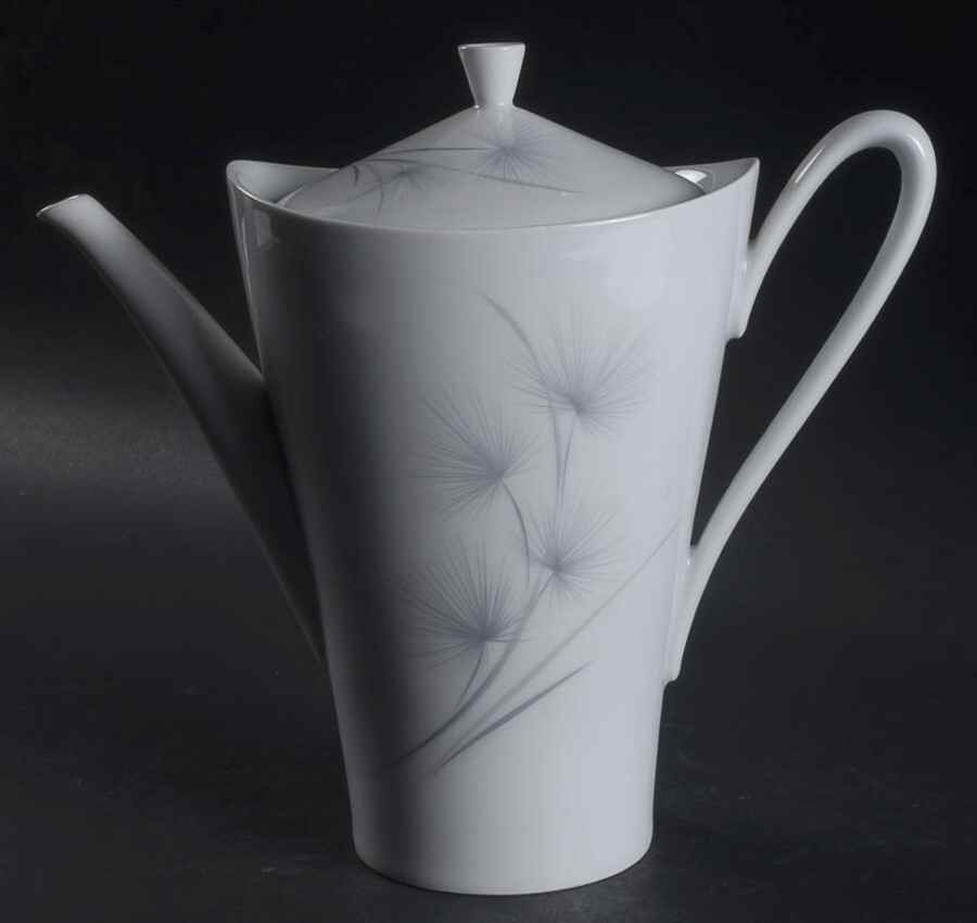 Sea Isle (Coupe, No Trim) Coffee Pot & Lid by Hutschenreuther-1