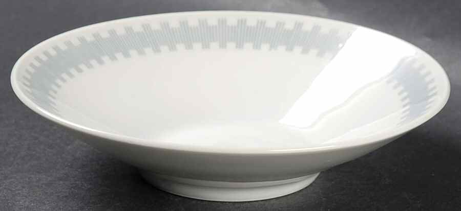 Serenade (Gray Line) Fruit/Dessert (Sauce) Bowl by Hutschenreuther-1